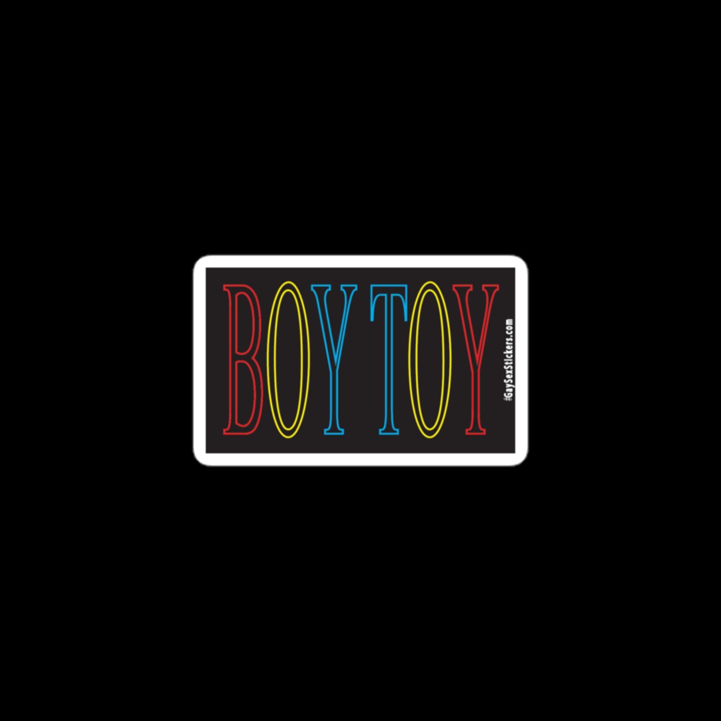 Boy Toy Sticker