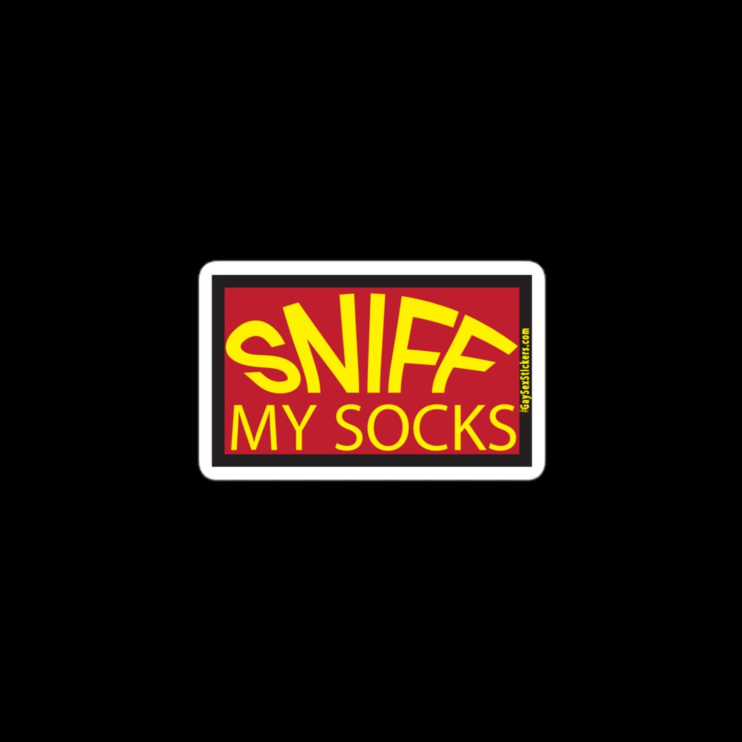 Reniflez mes chaussettes Sticker