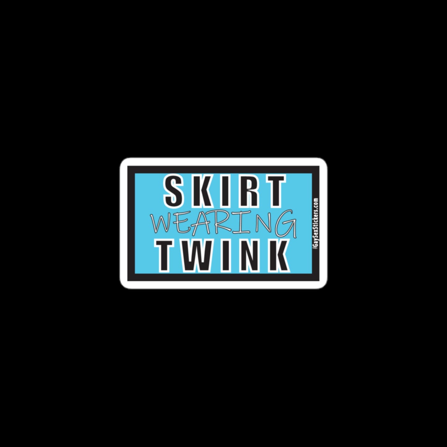 Skirt Wearing Twink Sticker