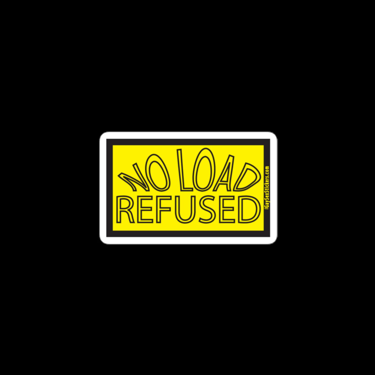Item Refused Sticker No Load Refused Sticker – GaySexStickers.com