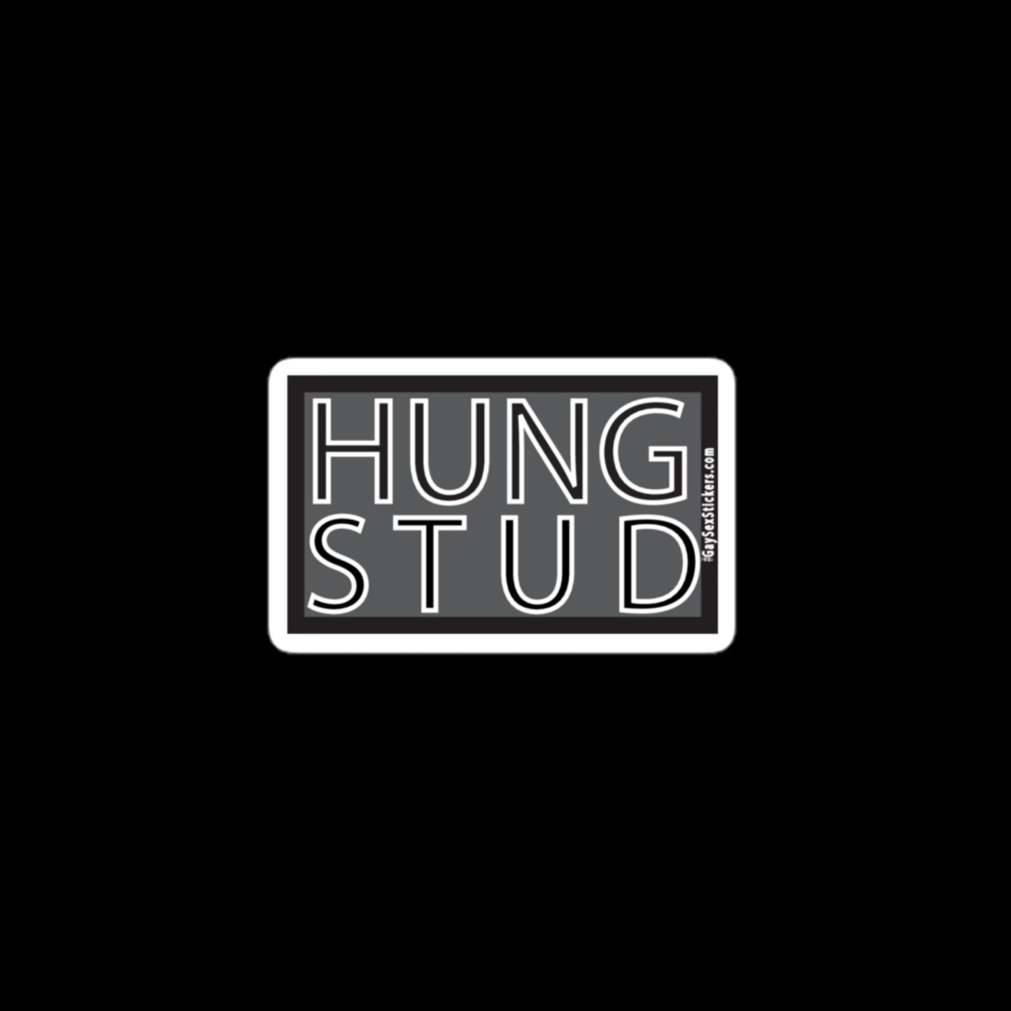 Hung Stud Sticker