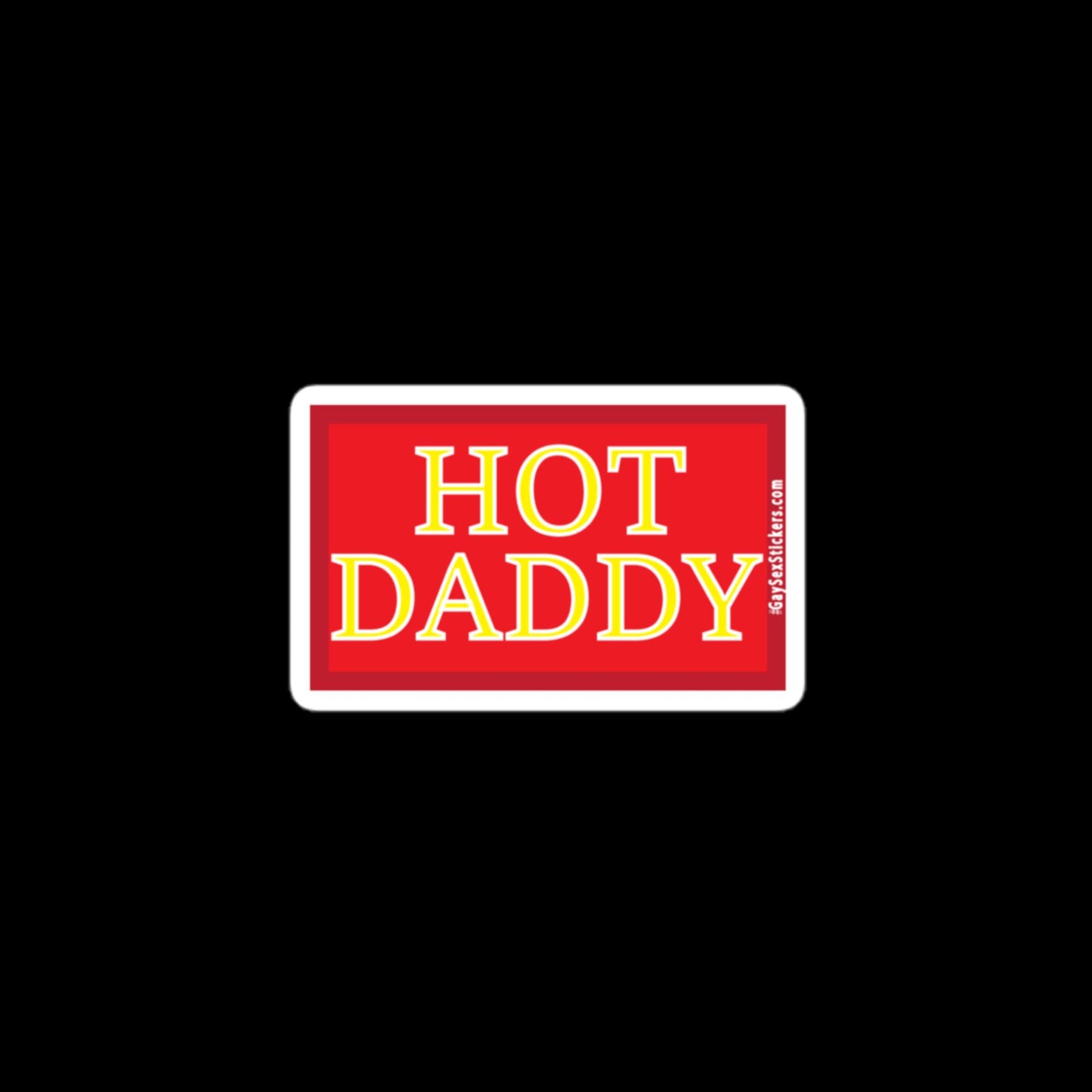 Hot Daddy Sticker