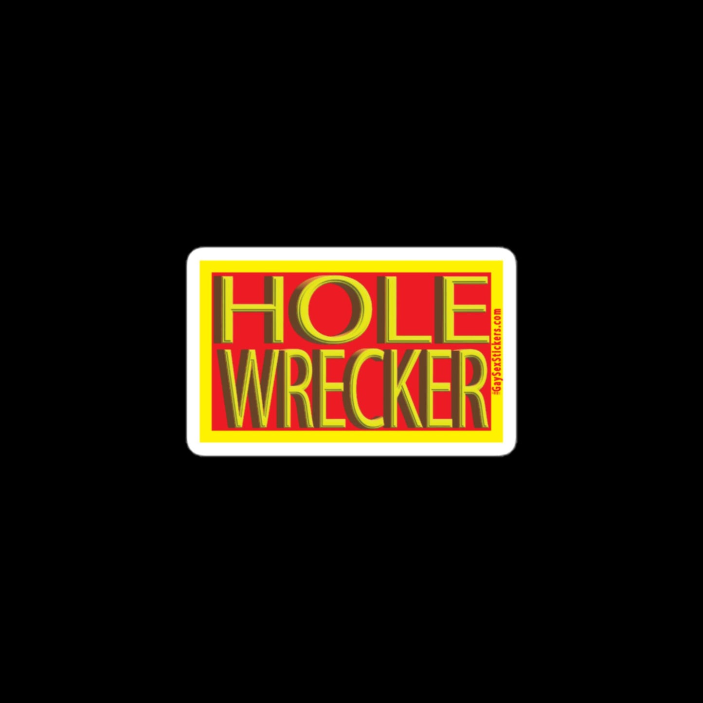 Hole Wrecker Sticker