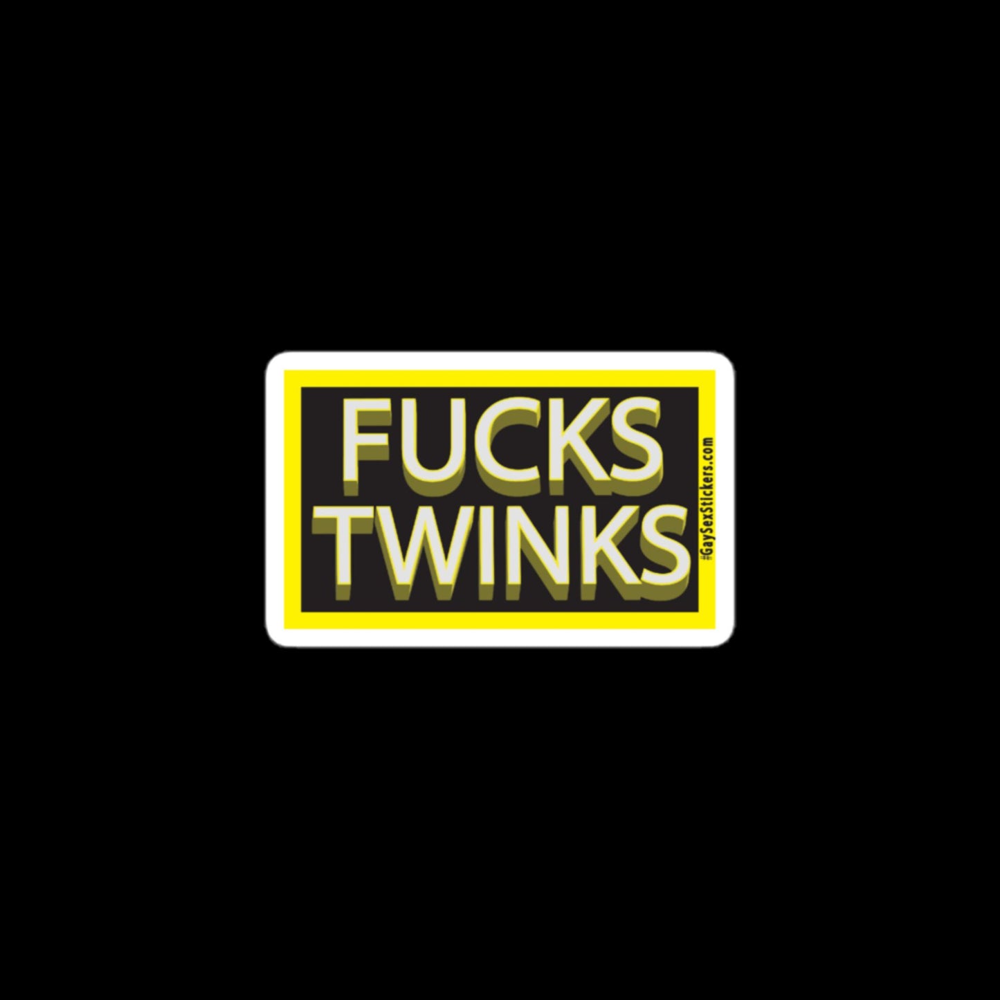 Fucks Twinks Sticker