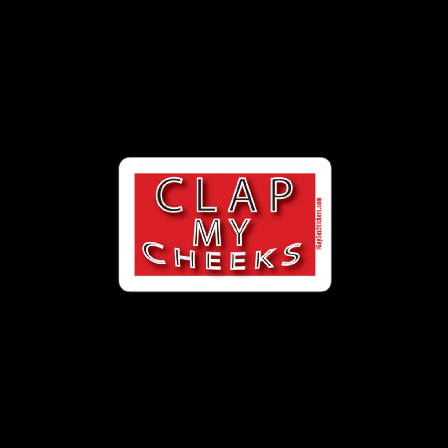 Clap My Cheeks Sticker