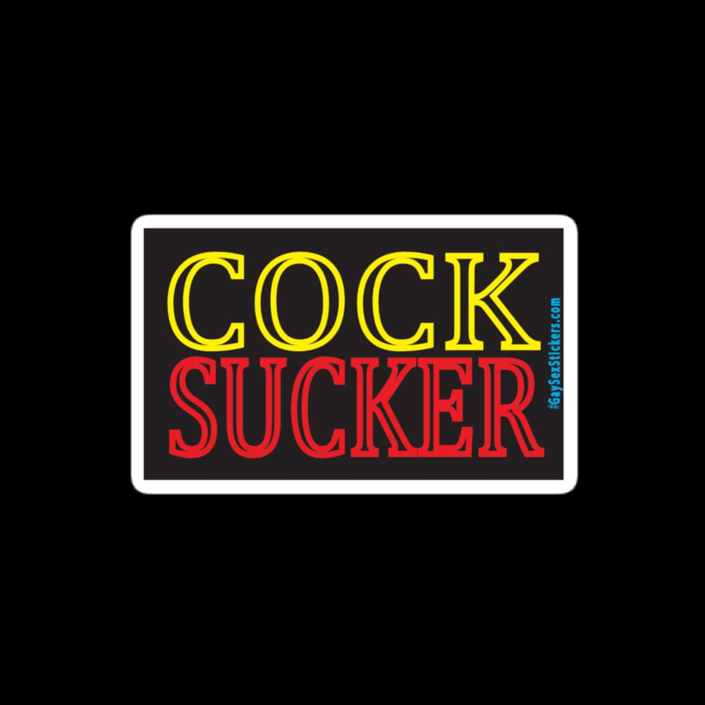 Cock Sucker Sticker