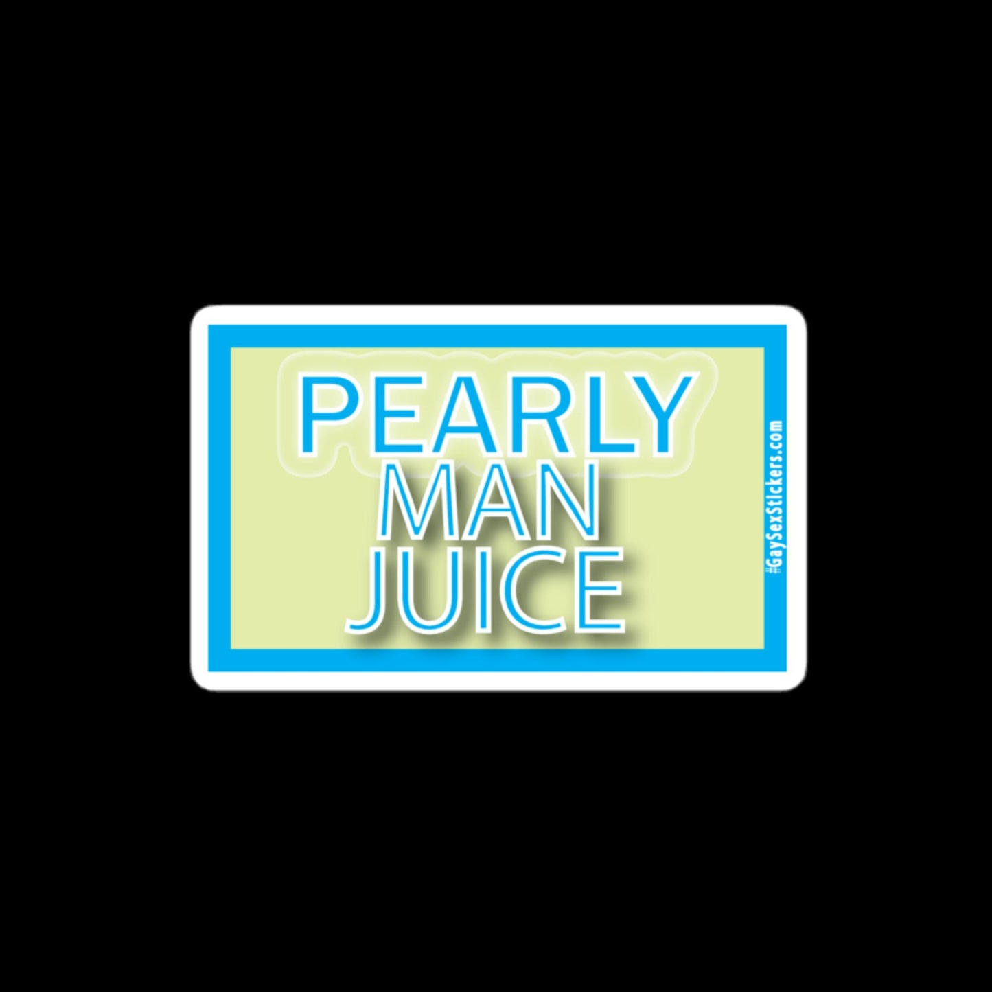 Pearly Man Juice Sticker