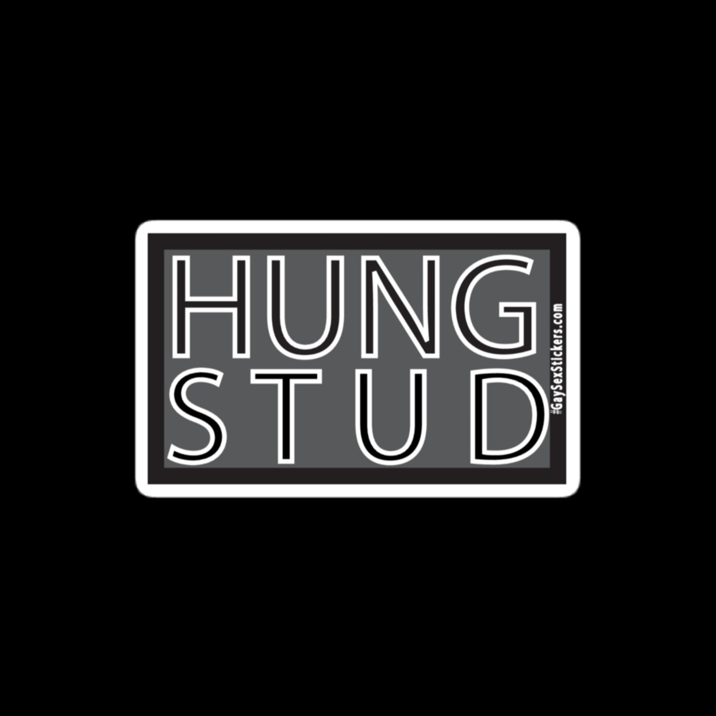 Hung Stud Sticker