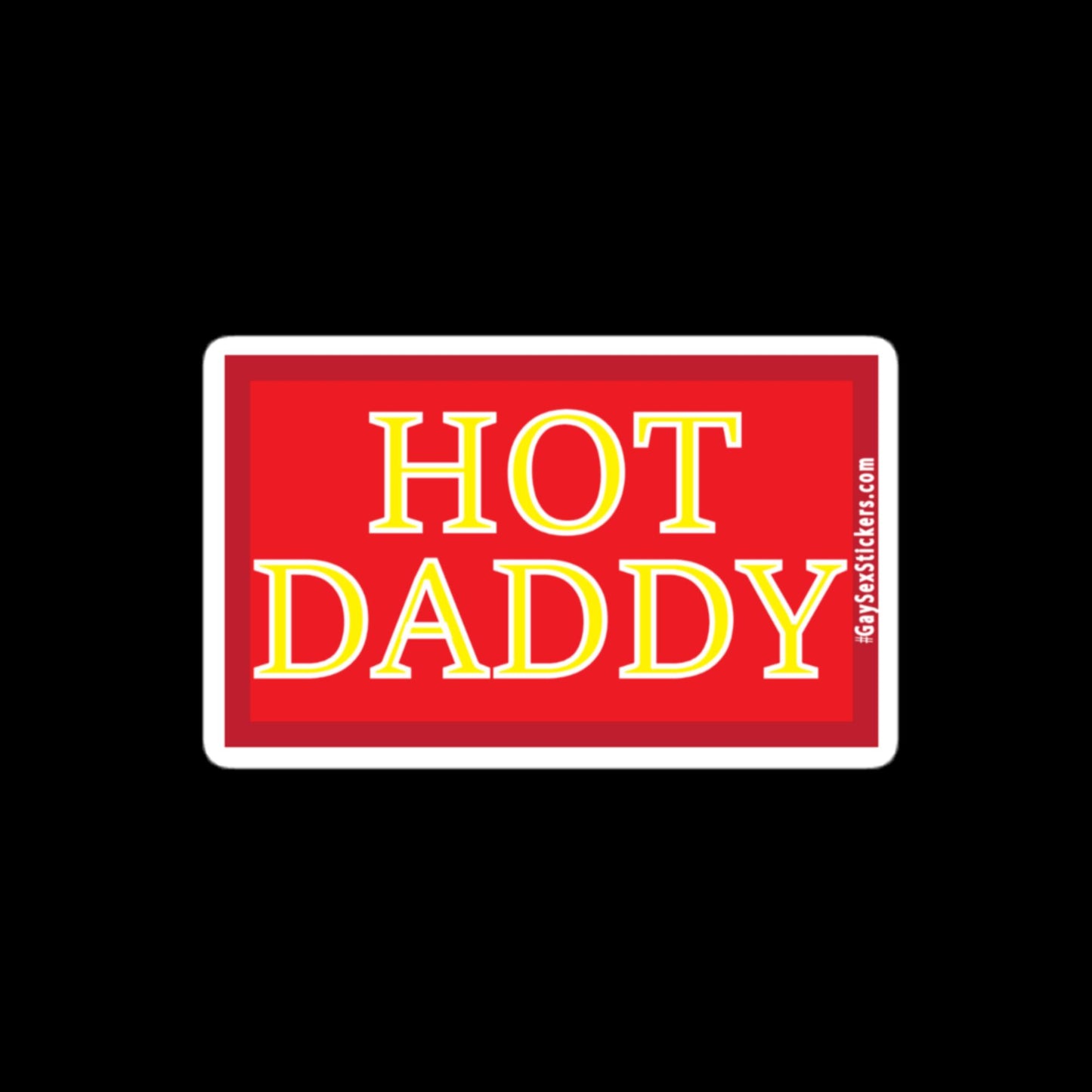 Hot Daddy Sticker