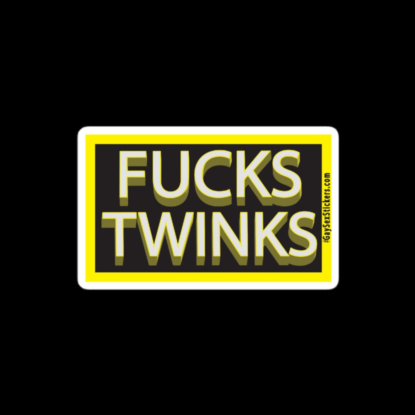 Fucks Twinks Sticker