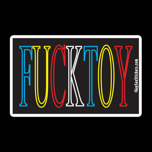 Fucktoy Sticker