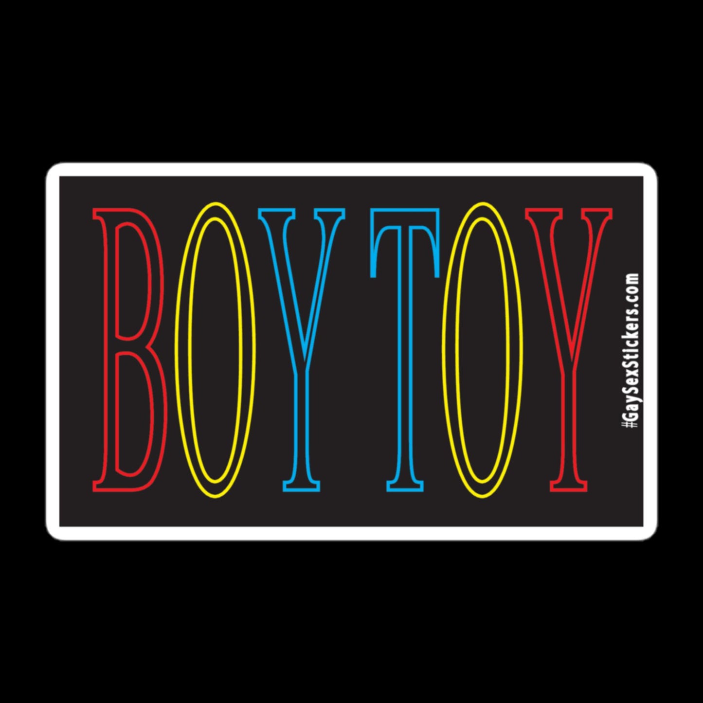 Boy Toy Sticker