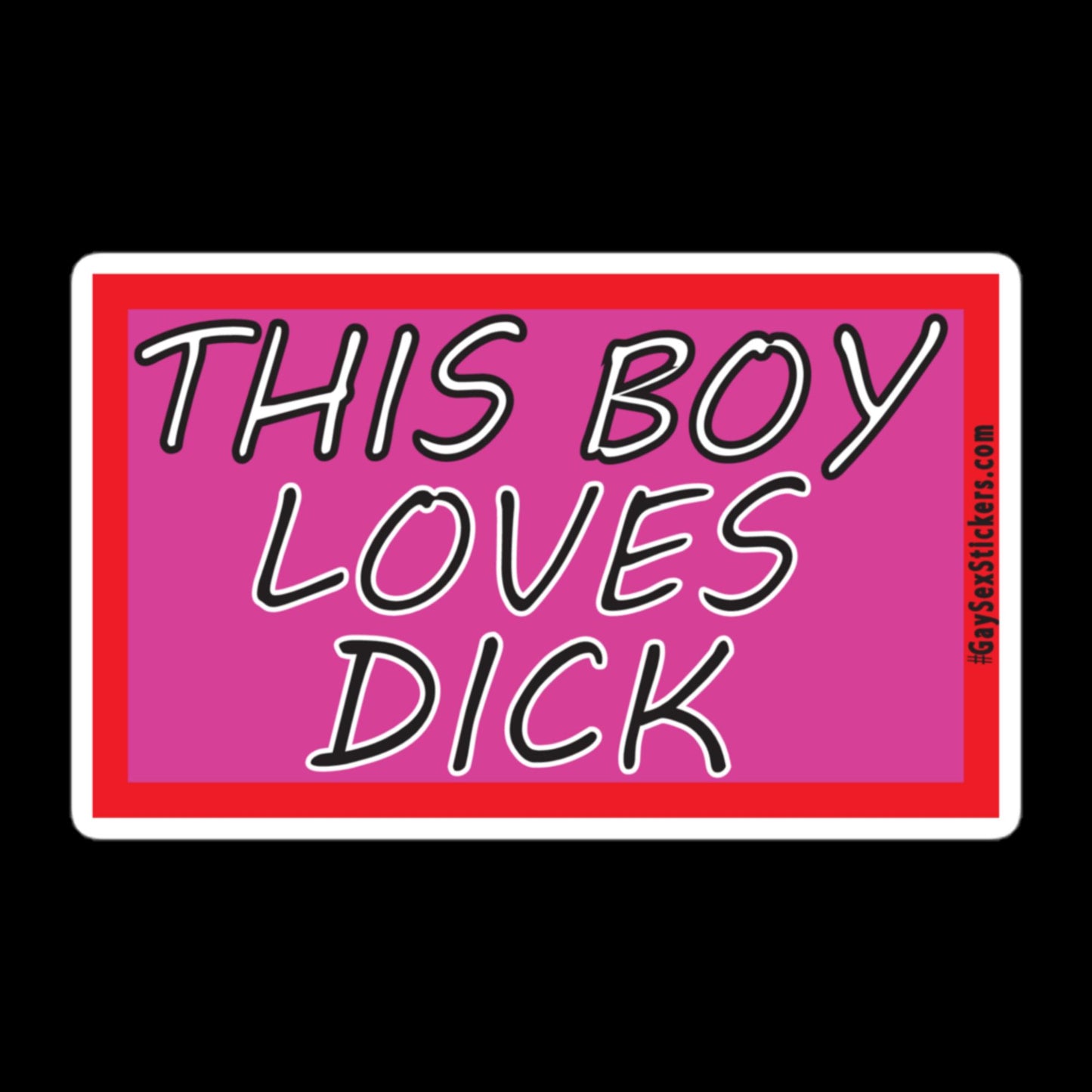 This Boy Loves Dick Sticker