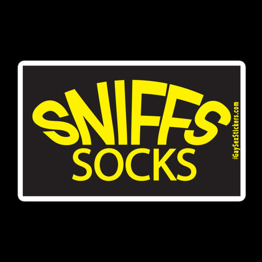 Sniffs Socks Stickers