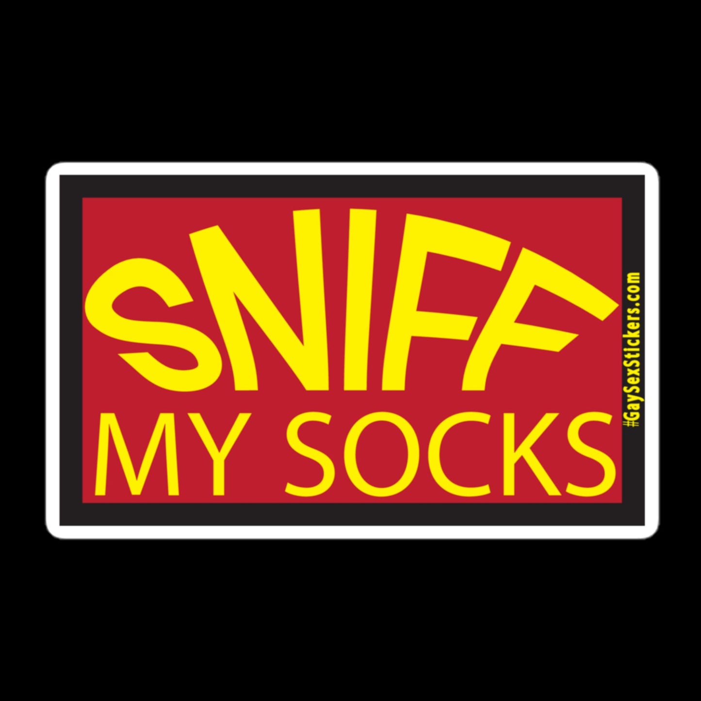 Reniflez mes chaussettes Sticker