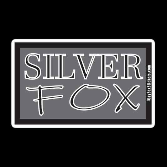 Silver Fox Sticker