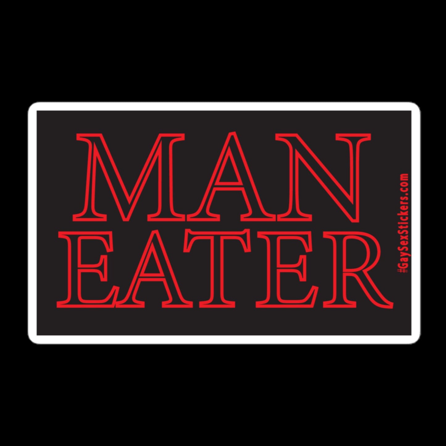 Man Eater Sticker