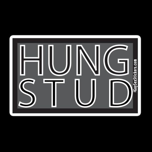 Hung Stud Sticker