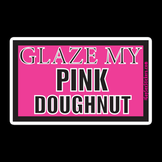 Pegatina Glaze My Pink Donut