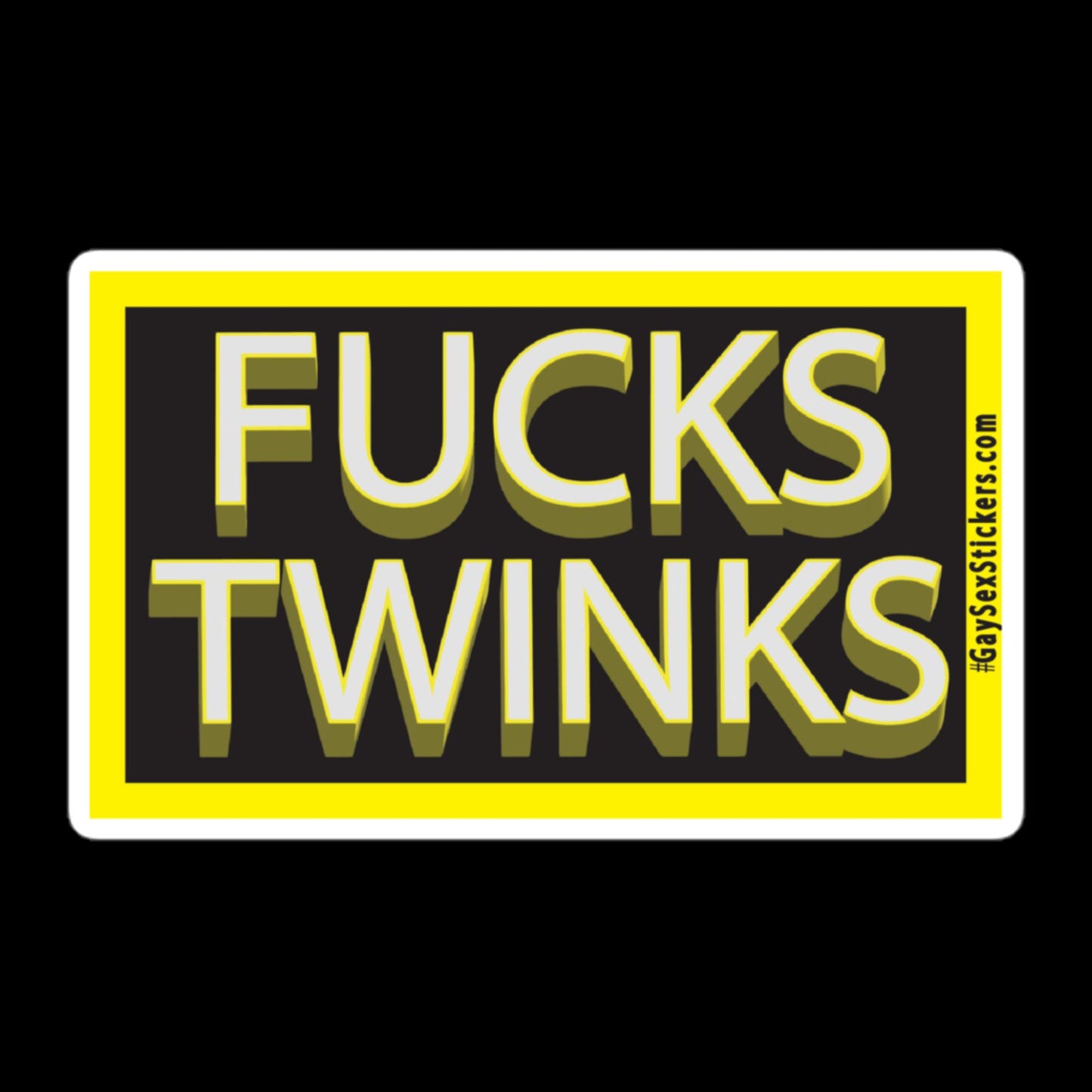 Fucks Twinks Sticker