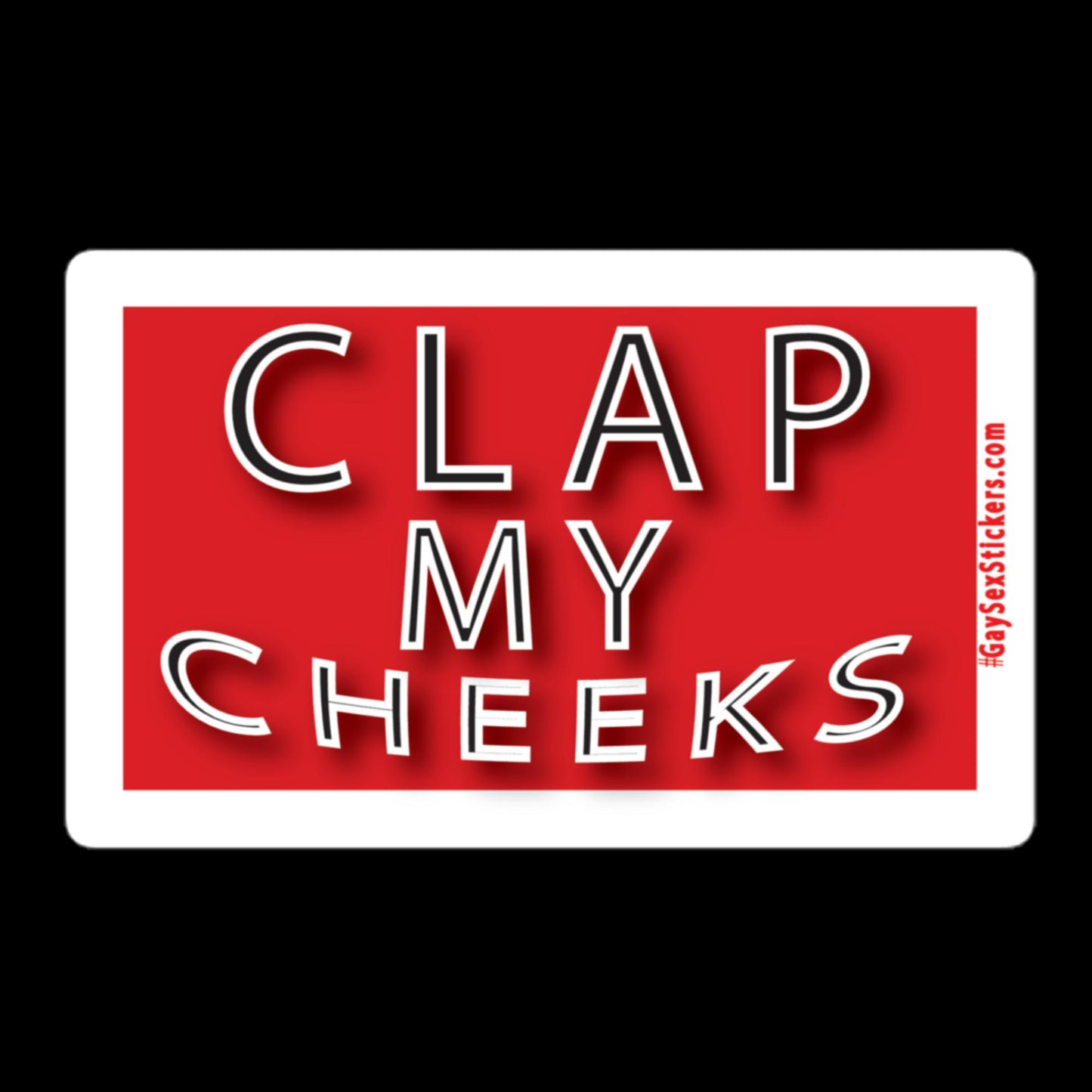 Clap My Cheeks Sticker